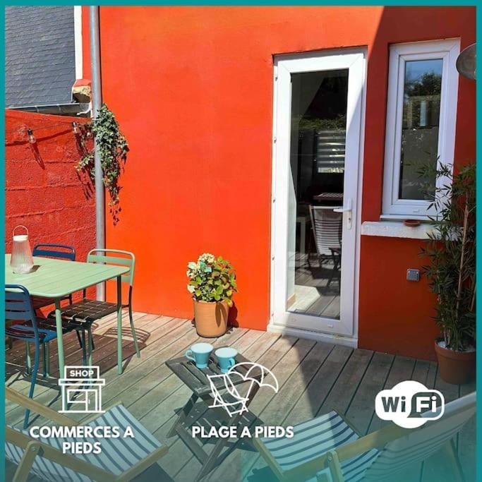 Villa Ti Rouz/Wifi/Port A Pieds Camaret-sur-Mer Esterno foto