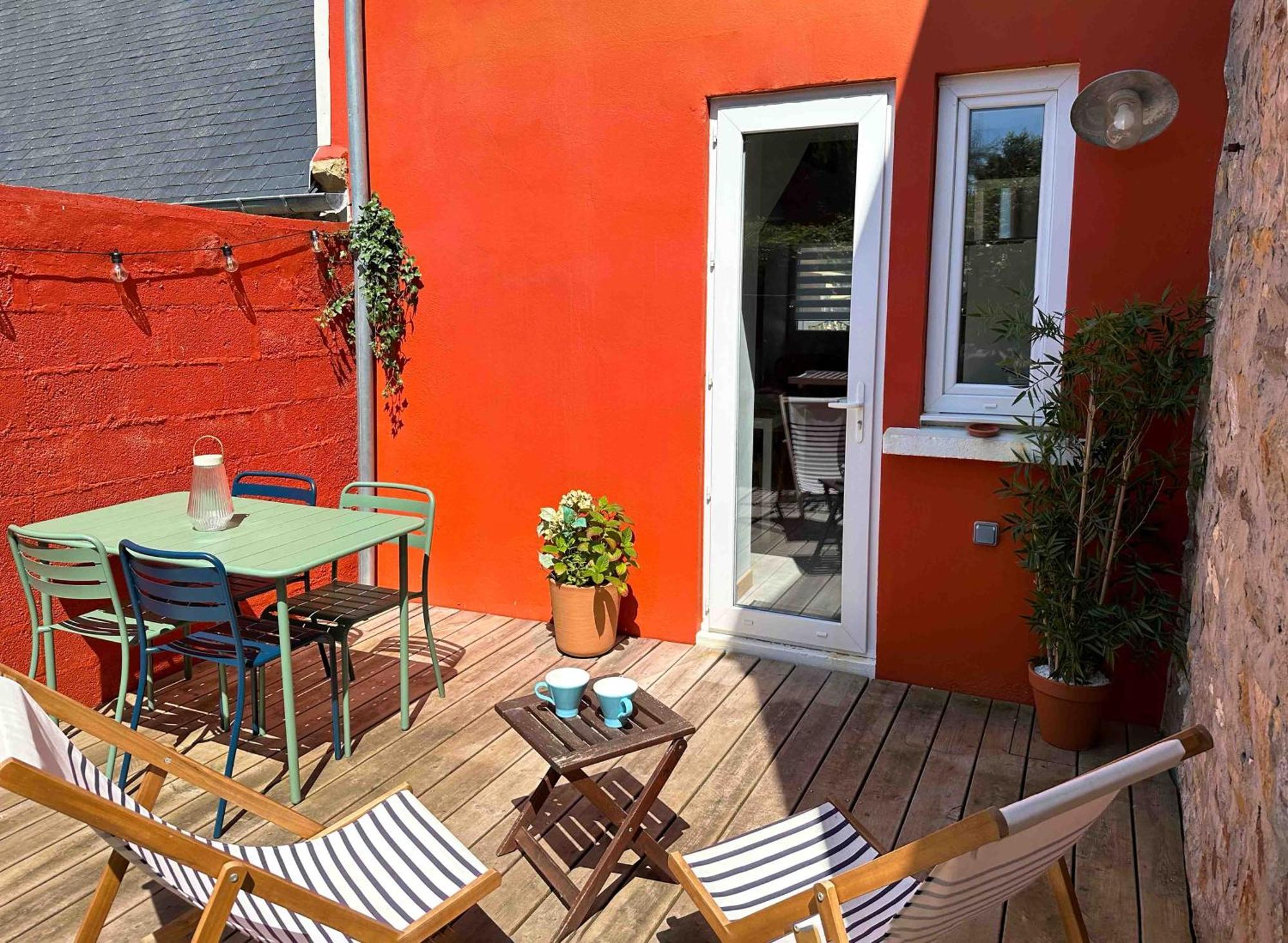Villa Ti Rouz/Wifi/Port A Pieds Camaret-sur-Mer Esterno foto
