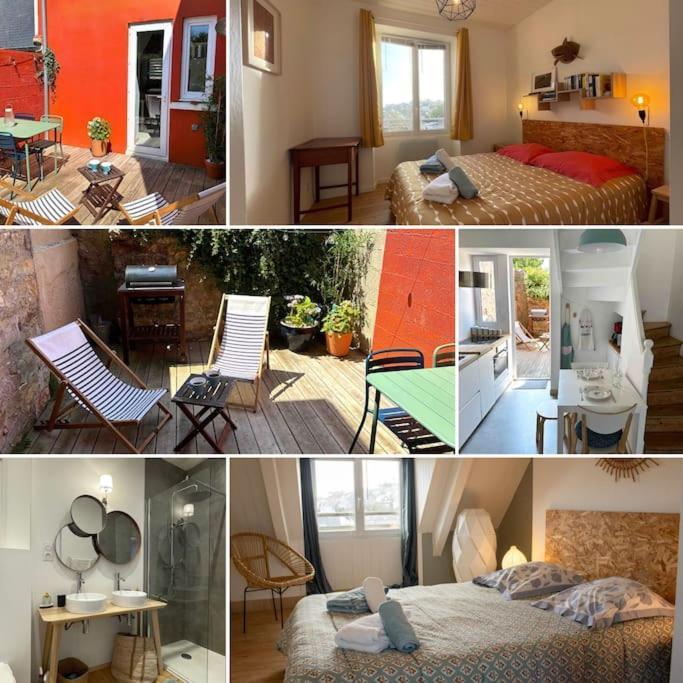 Villa Ti Rouz/Wifi/Port A Pieds Camaret-sur-Mer Esterno foto
