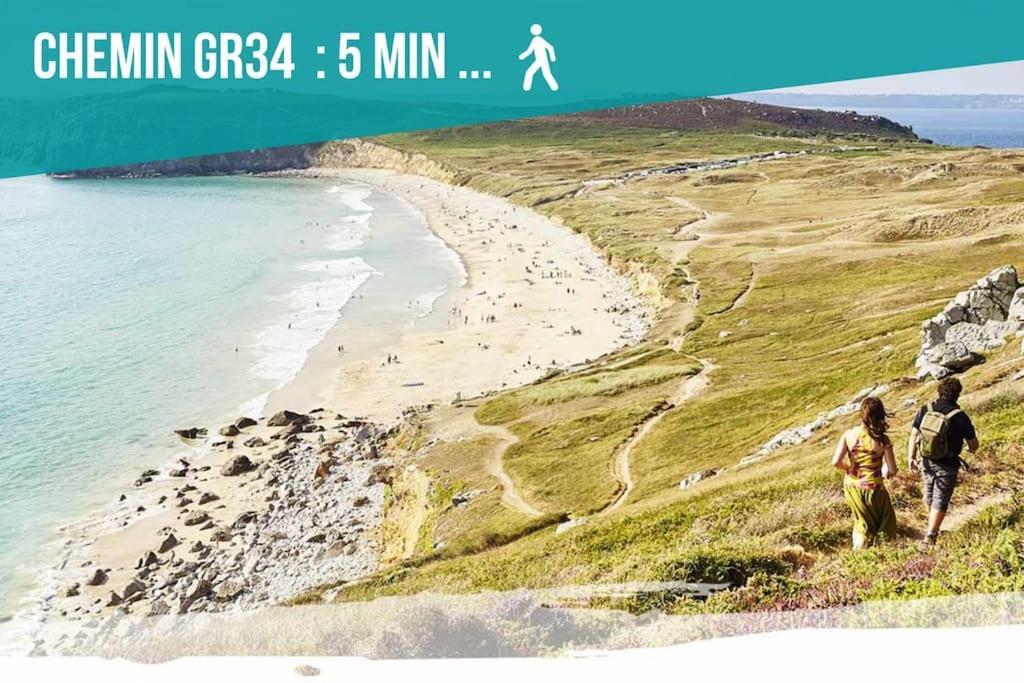 Villa Ti Rouz/Wifi/Port A Pieds Camaret-sur-Mer Esterno foto