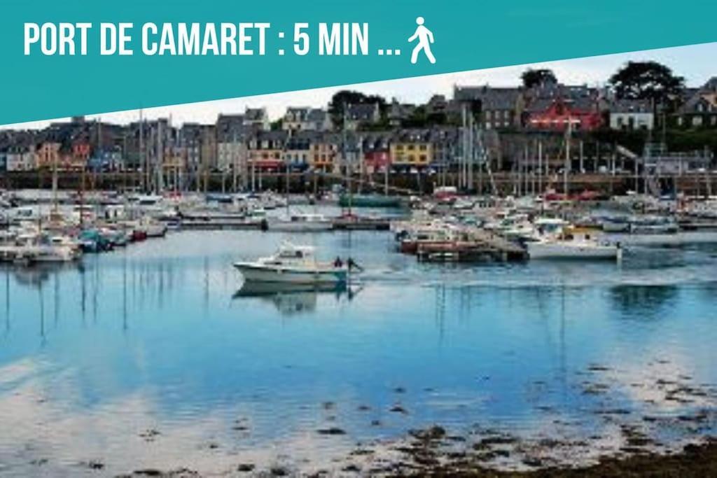 Villa Ti Rouz/Wifi/Port A Pieds Camaret-sur-Mer Esterno foto